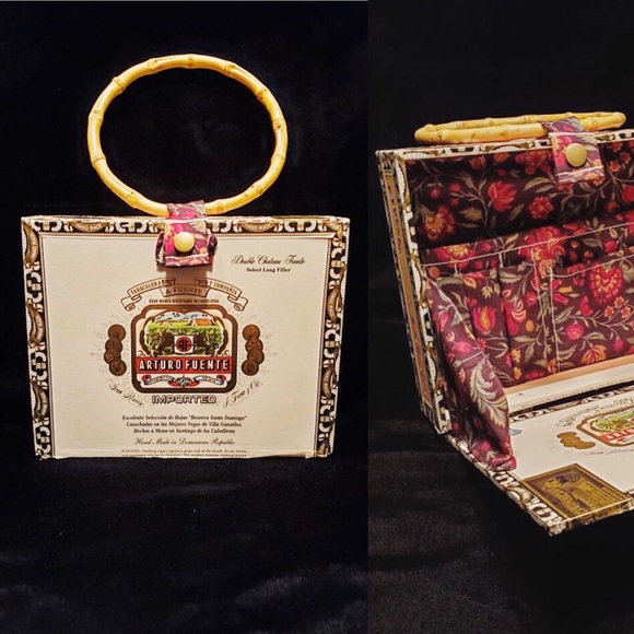 Cigar box bag / purse - Picture 1 of 6